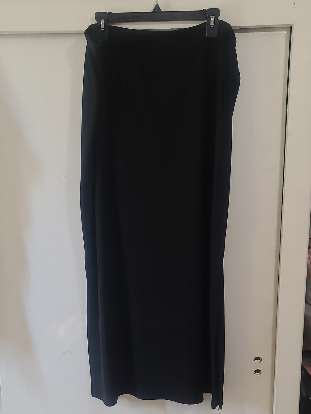 Black Frazier Lawrence Woman Maxi Skirt